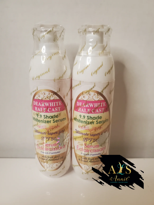 NEW PRODUCT ALERT .DEARWHITE HALFCAST 9.9 SERUMS