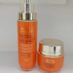2 PCS ACTIVE CAVIAR DRIP VITAMIN C, TURMERIC SKIN FIRMING AND WHITENING OIL & WHITENING FACE CREAM.