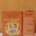 GLUTHATHIONE INJECTION EXTREME WHITENING SOAP WITH 150 G GLUTA INJECTION EXTRACT.