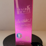 FAIR & WHITE SO WHITR SKIN PERFECTOR SERUM. STRONG BRIGHTENING SERUM THAT WORKS WONDER